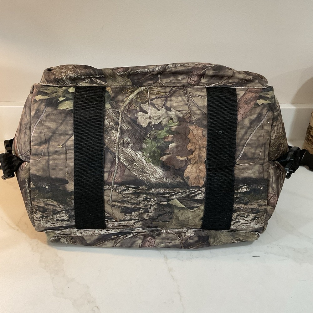 AO Coolers Canvas Insulated Bag  Soft Sided 24 Can Camo Mossy Oak 26"x15"x10"